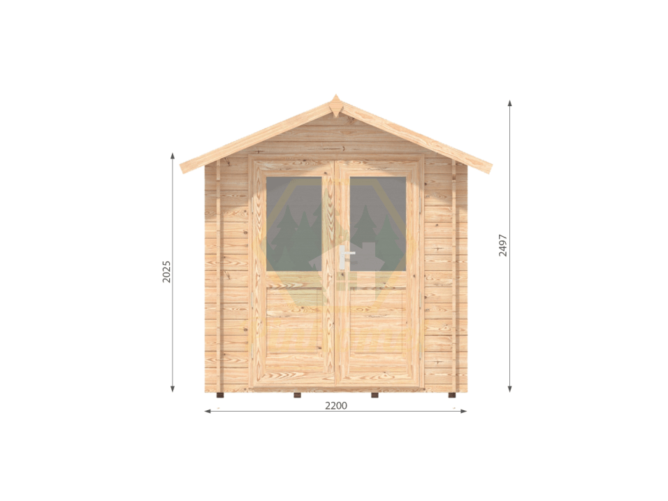 BEDFORD - 2.2x2.2m, 28mm 