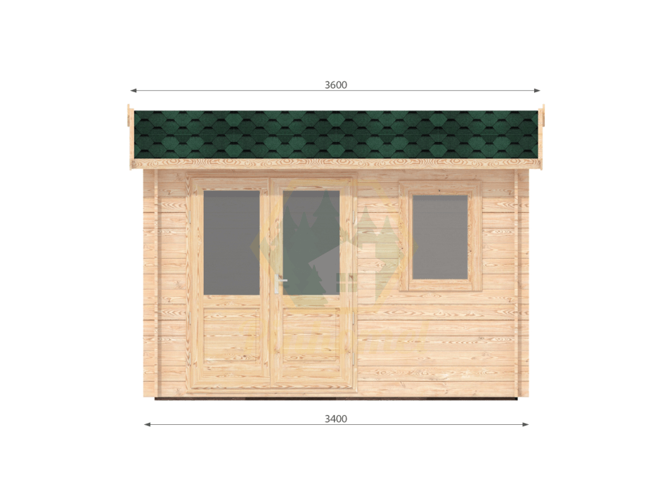 ERNA - 2.5 x 3.4m, 44mm  