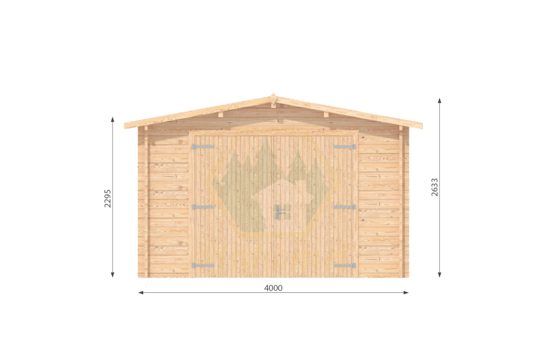 GARAGEM 4x6m - 44mm  