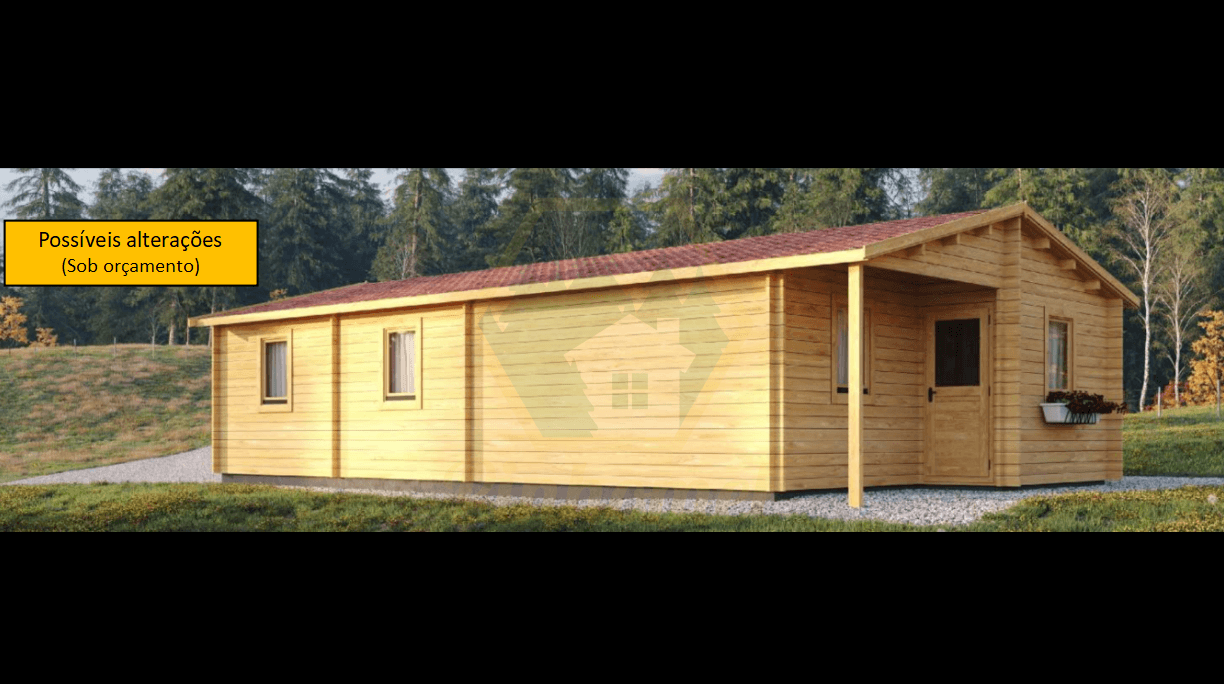 PINHOMEL12 - 6x11m, 66m²- 44mm    
