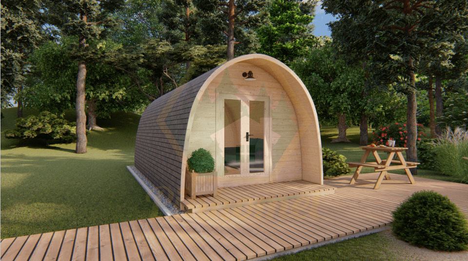 Camping Pod - 3 x 5.9m, 44mm