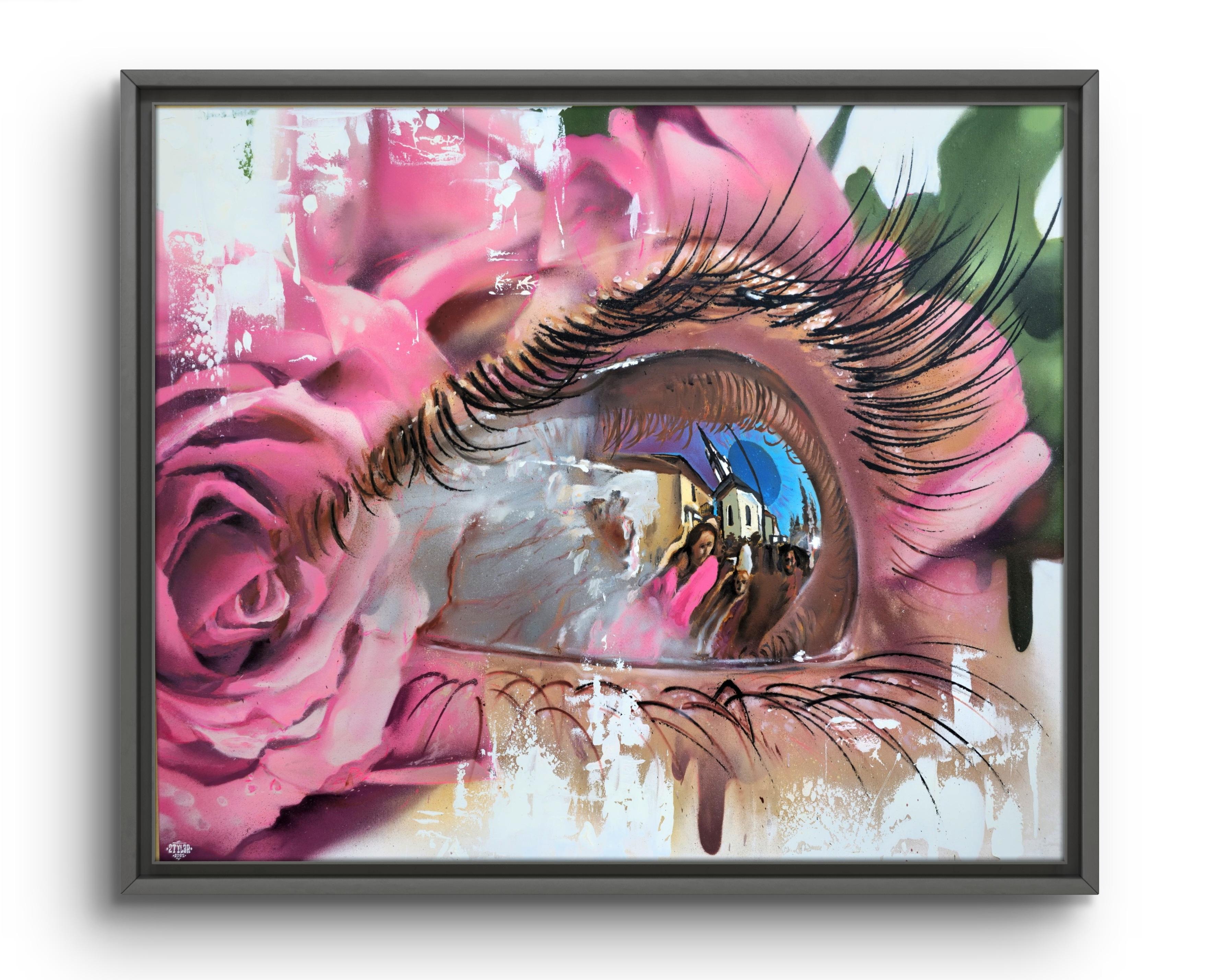 Pink eyes