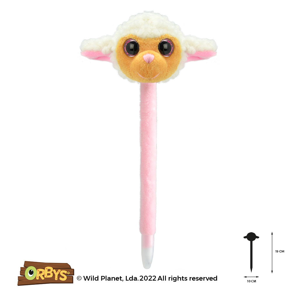 Caneta de Peluche Ovelha Orbys