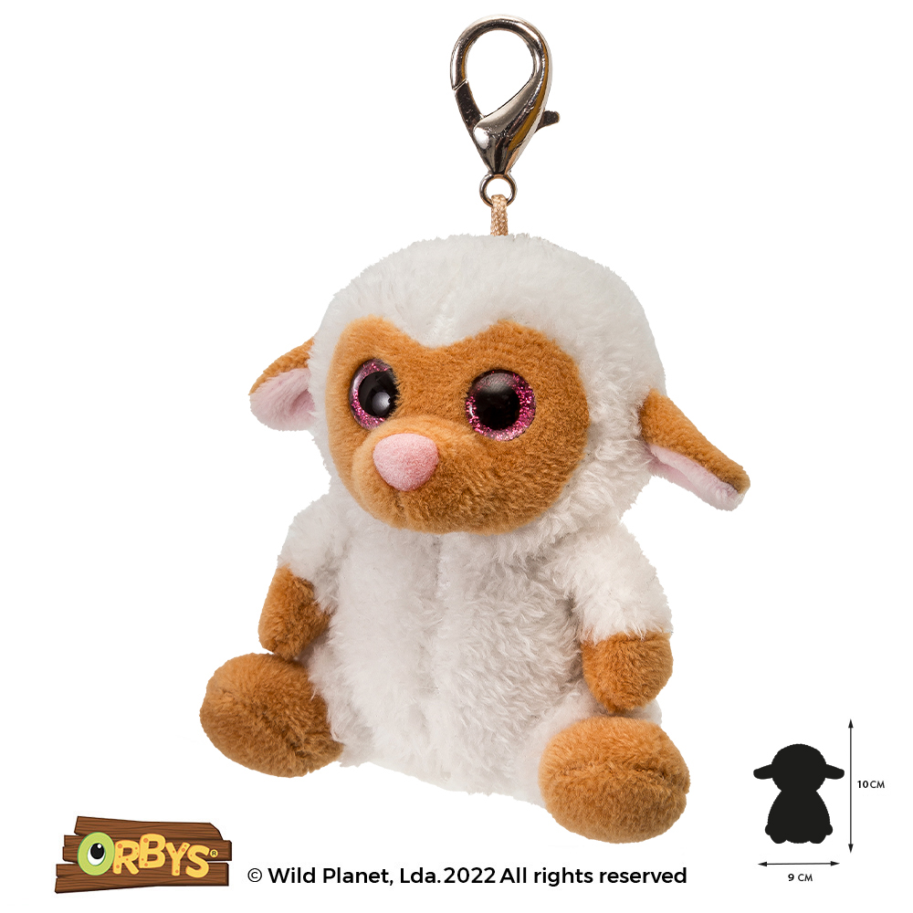 Porta Chaves de Peluche Ovelha Orbys