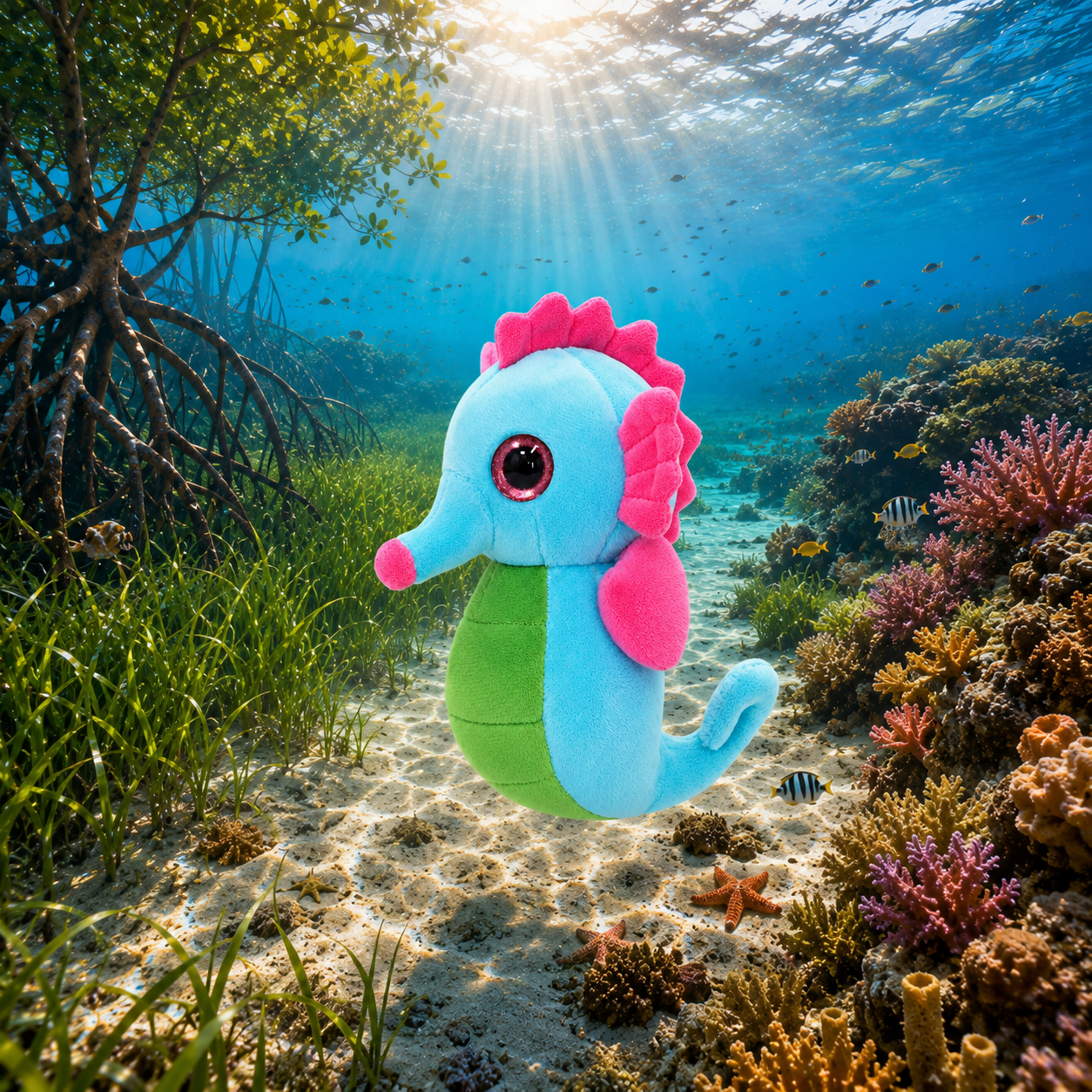 Peluche Cavalo Marinho Orbys