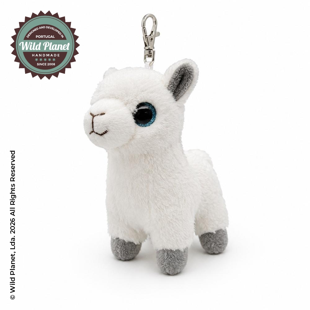 Porta Chaves de Peluche Alpaca Orbys