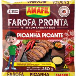 Amafil - Farofa de Picanha Picante 250g