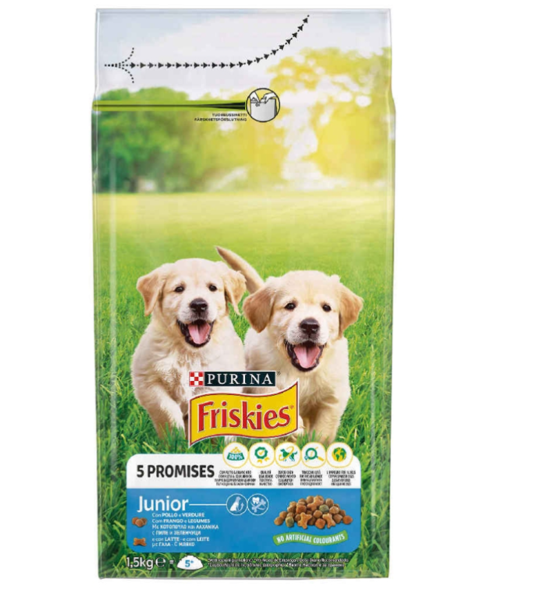 Friskies Alimento Seco para Cão Junior - 1,5kg