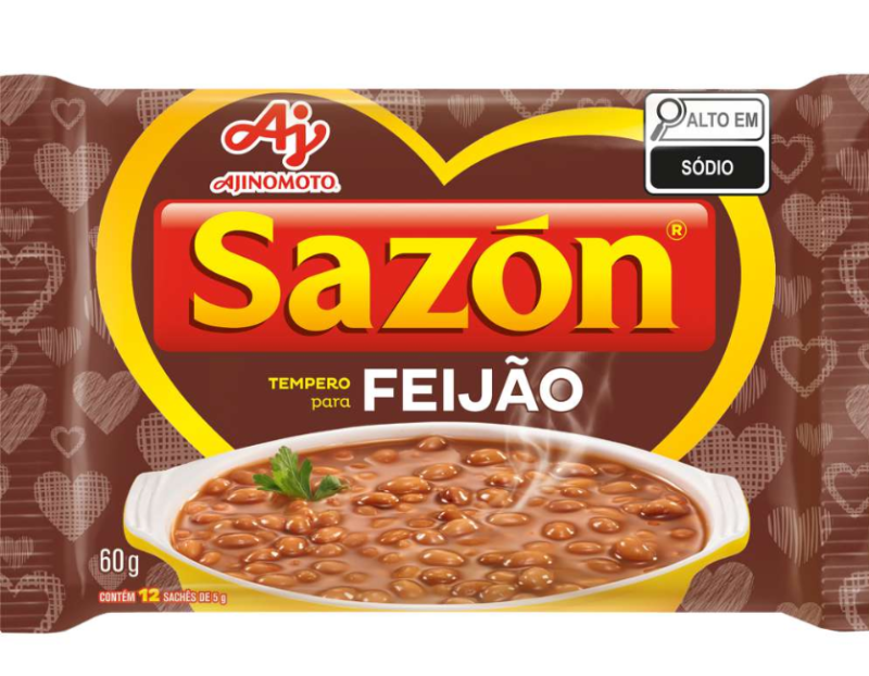 Sazon Tempero para Feijão com Sal 60g